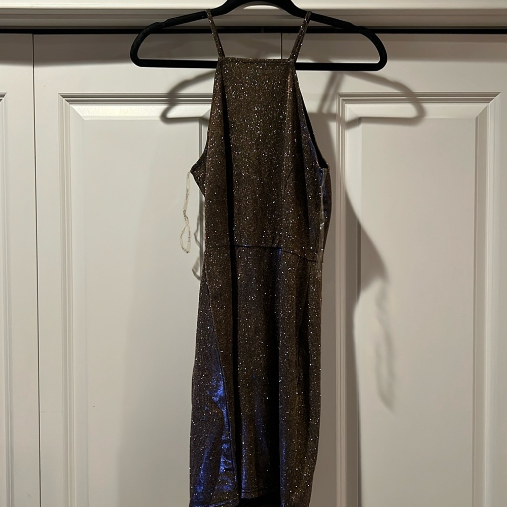 Glitter Illusion Dress